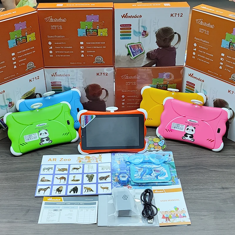 Kids Tablet Hd Toddler Tablette 2gb 16gb Wifi Children Learning Tablet