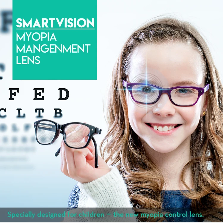 Optical Lens Polycarbonate Material Myopia Control Ophthalmic Lens