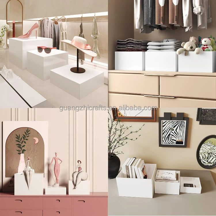 Acrylic Food Risers for Buffet Table - Modern & Durable