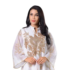 AB056  Turkish Muslim  Dress Printing Abaya Dubai Jalabiy Dress Muslim Kaftan