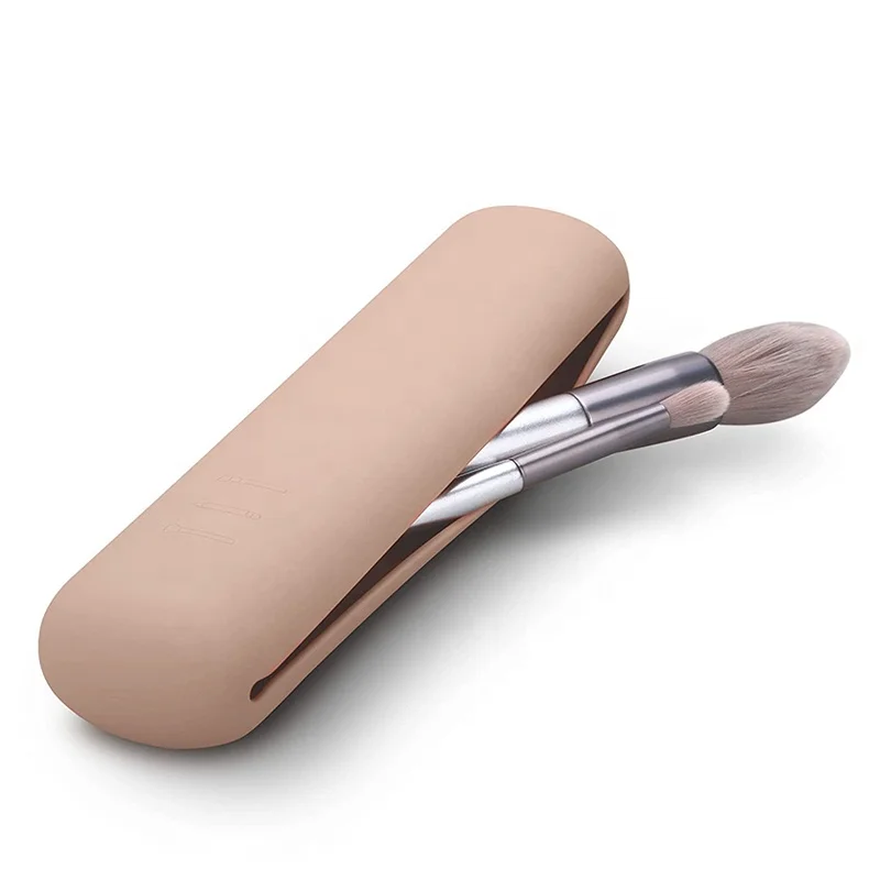 Магнитный силиконовый переносной держатель для косметических кистей