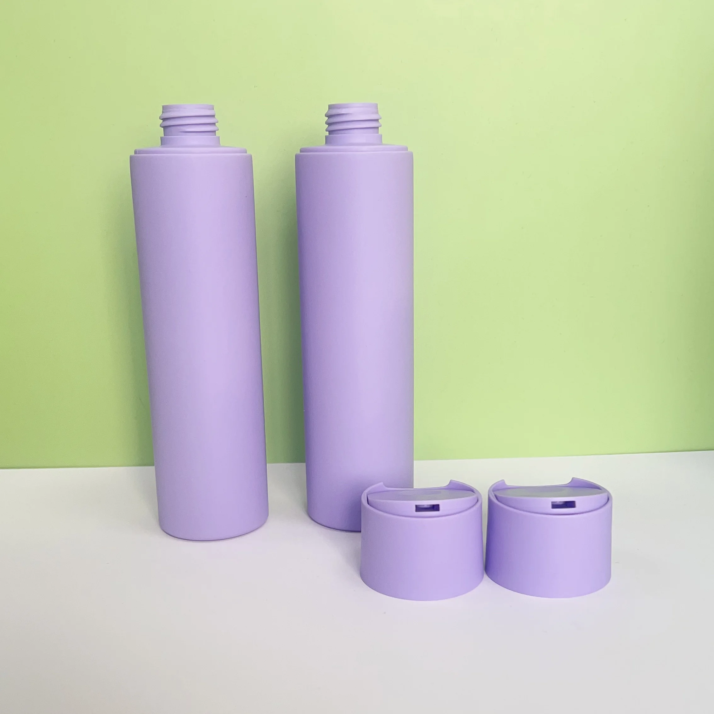 Factory Direct Sales 200ml 238ml Hdpe Hand Cream Shampoo Body Cream Flat Shoulder Round Plastic Bottle