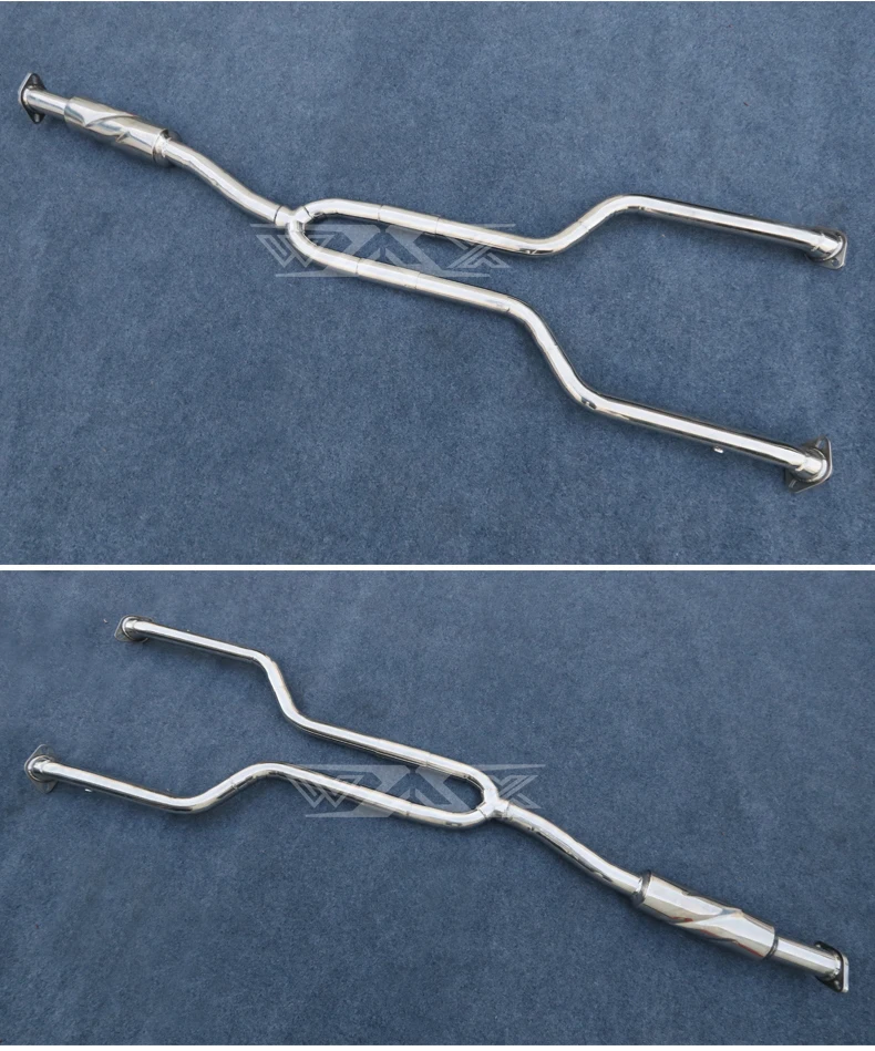 Stainless Steel Exhaust Pipes Exhaust Muffler Mid Pipe For Toyota Crown 2.5 3.0 2007-2022 Valve Control Catback Exhaust System