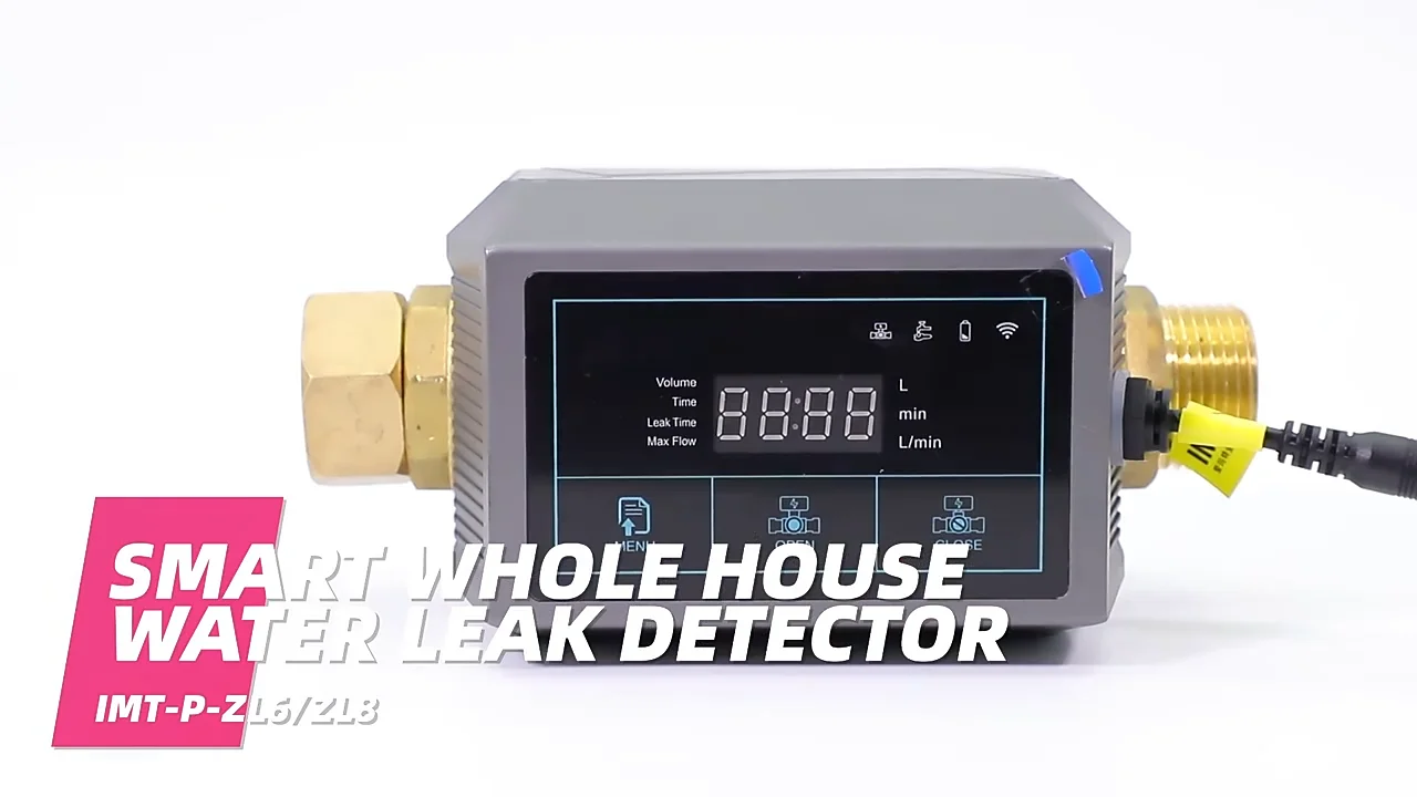 Leak Detector Water Imrita Whole House Smart Wifi Pipe Auto Shut Off
