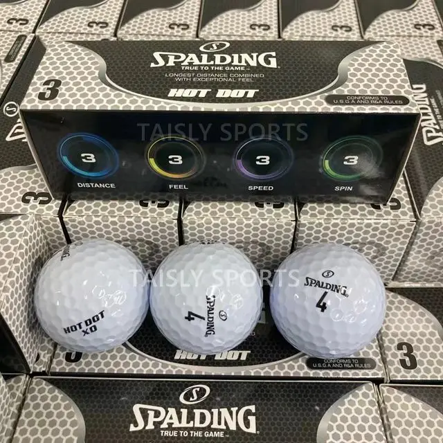 Usga Conforming Custom 3 Pieces Soft Tournament Golf Ball Pga Standard