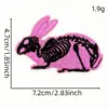 Gothic style fabric patch 6#