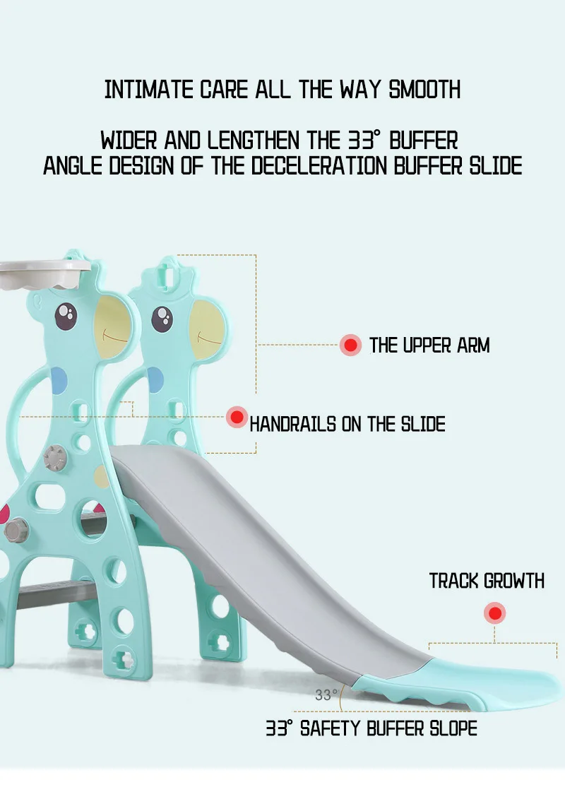 Multifunction Playhouse With Slide And Swing Musical Toddler Set