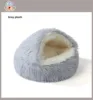 Gray plush