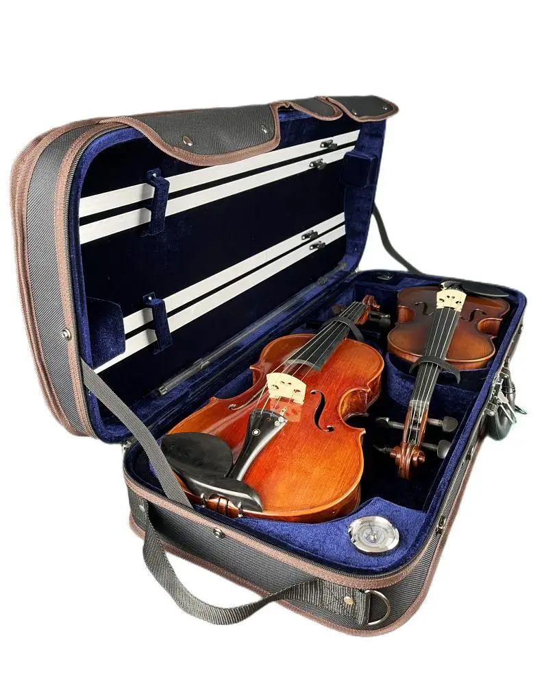 ETUIBAU Oliver Bergner バイオリンケース ドイツ製 4/4 Double Violin Case Oliver Bergner Double Case Deluxe Violin