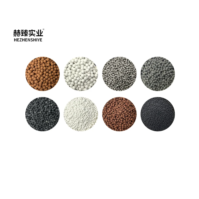 Electrical Stone Ceramic Tourmaline Balls Purifying Air & Water Quality ISO9001 Certified Multicolor Toy Stuffing