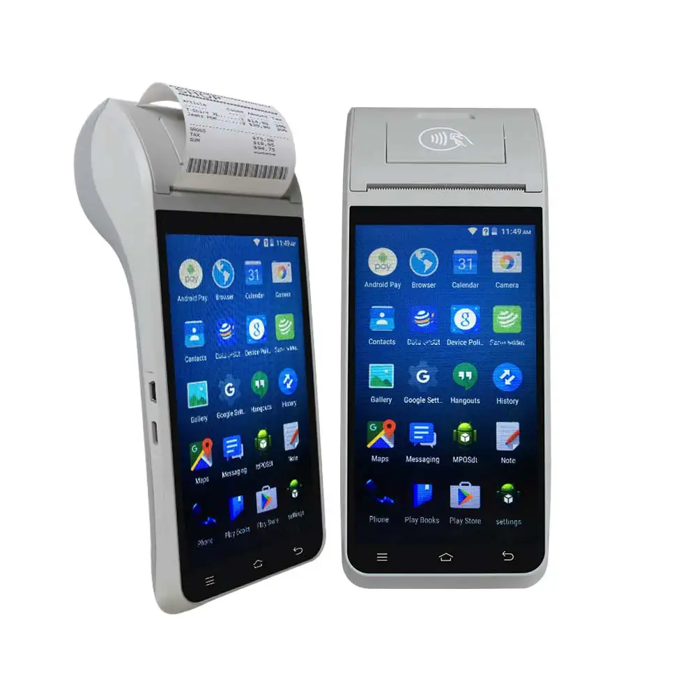 Android 11 Smart POS Machine Z91 Customizable GPRS Lottery POS Terminal Ticket Machine for Football Betting Software