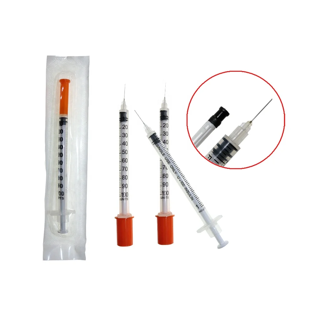 Иглы для инсулиновых шприцов. Insulin Syringe 1 ml. Инсулиновый шприц 40 юнитов. Disposable Insulin Syringe 0.3ml. Инсулиновый оранжевый оранжевый шприц 1 мл.