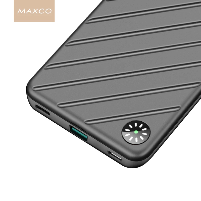 Maxco MPB-P03 Новое поступление 10000 мАч 20 PD Быстрая зарядка портативный внешний аккумулятор для новой серии iPhone 12, Huawei, Xiaomi