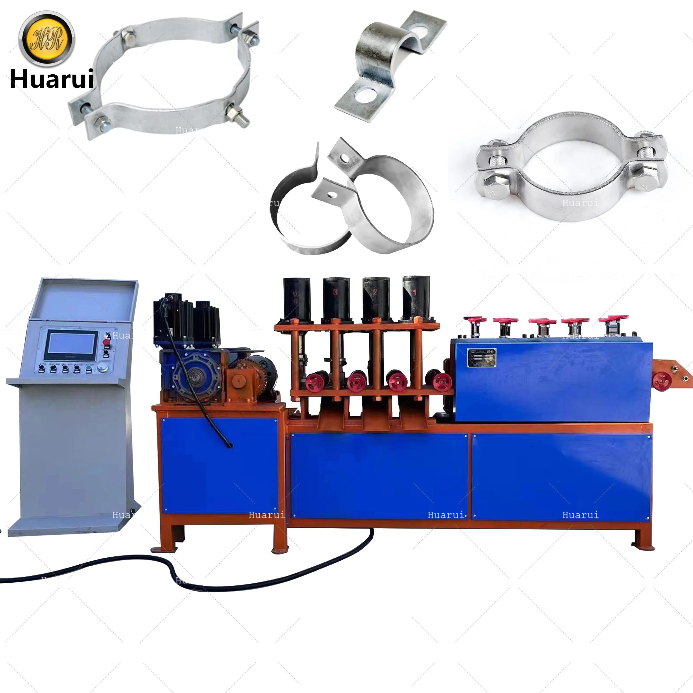 CNC Automatic Hose Pipe Clamp Hope Making Machine