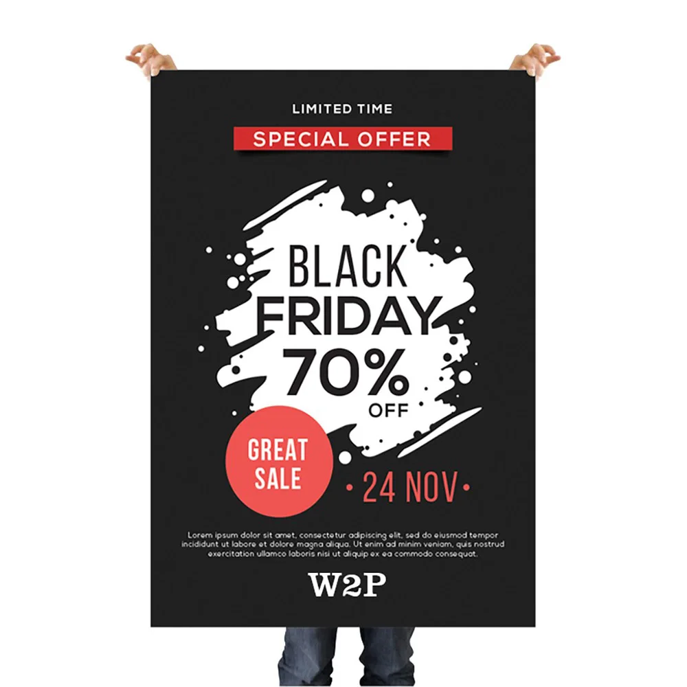 Custom Paper Printing Logo A0 A1 A2 A3 A4 Photo Movie/Music/Business Advertising Educational Poster Paperboard Printing for Shop