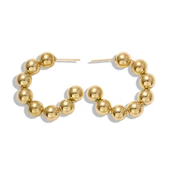 Barlaycs 2022 сетевые обручи для волос с красным жемчугом яркие белые резиновые бусины нажимные набор сережек оптовая