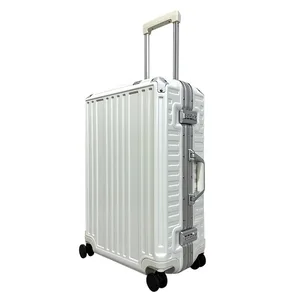 Aluminum Frame Trolley Case With Universal Wheels Large Capacity Luggage 20inch  Boarding Suitcase