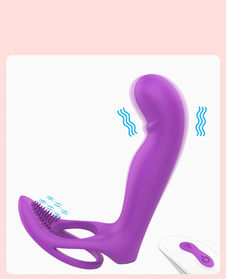 RoseRed & Purple 2025 New Female Vibrator Massage Device Special Ring Vibrator & Anal Sex Toys_voghion.com