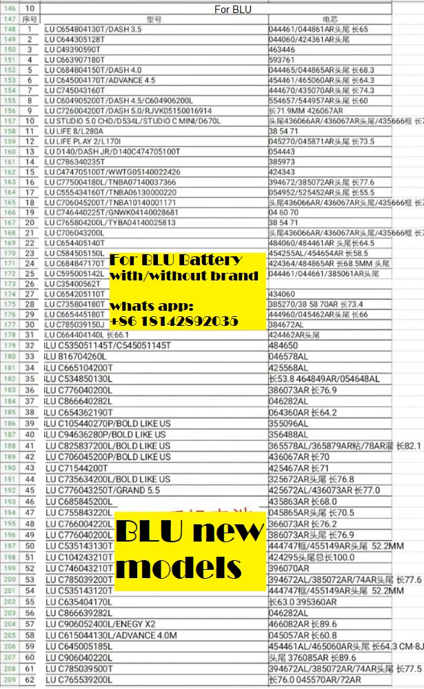 Оригинальные аккумуляторы для сотового телефона BLU S270Q Studio C 8 + C866042300L C876040260L аккумулятор мобильного Blu 3000