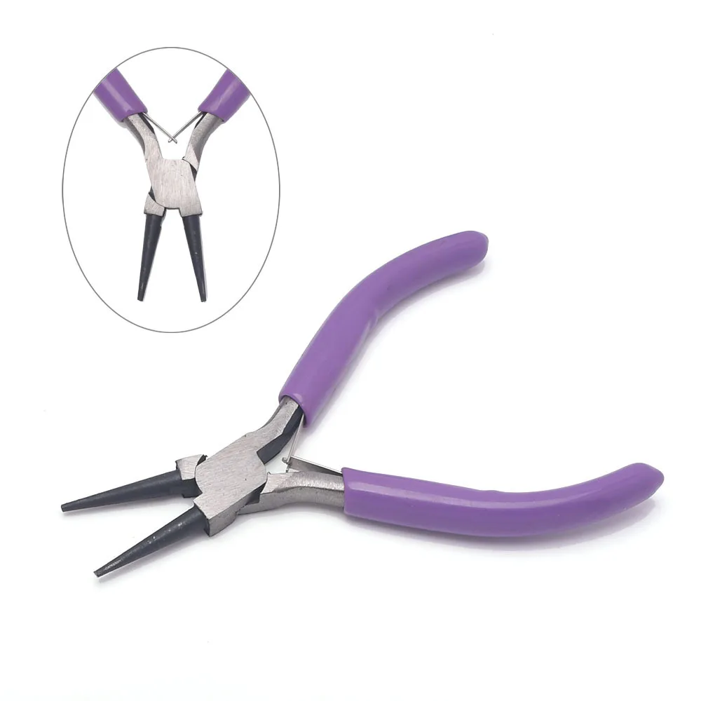 Jewelry Pliers Set with Needle Nose Round Wire Cutters for Crafts Repair Making-for Fingers