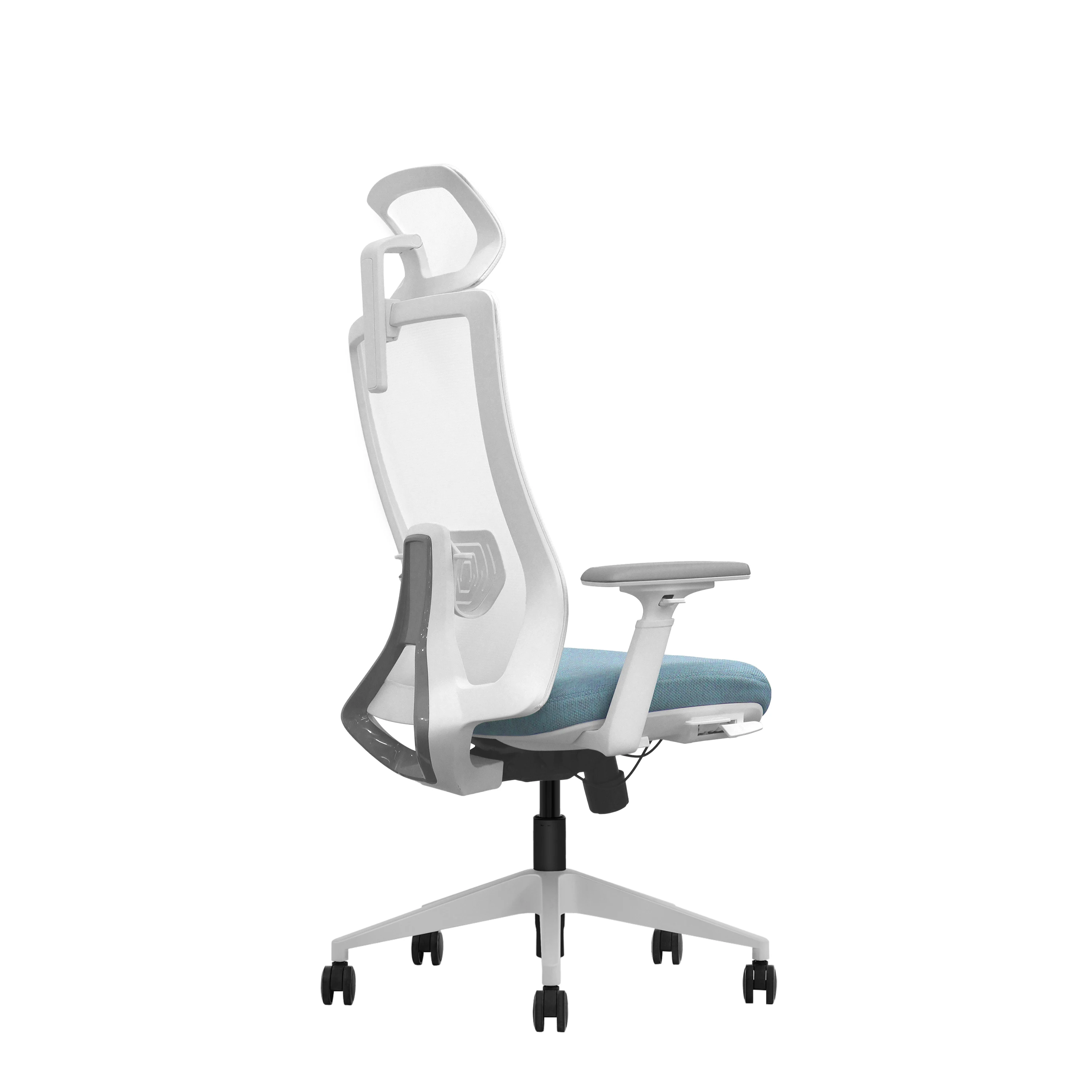 Free Sample Adjustable Revolving Swivel Lift Nesting Executive Office Chair Ergonomic Office Chair High Back Stylish Mesh Iron