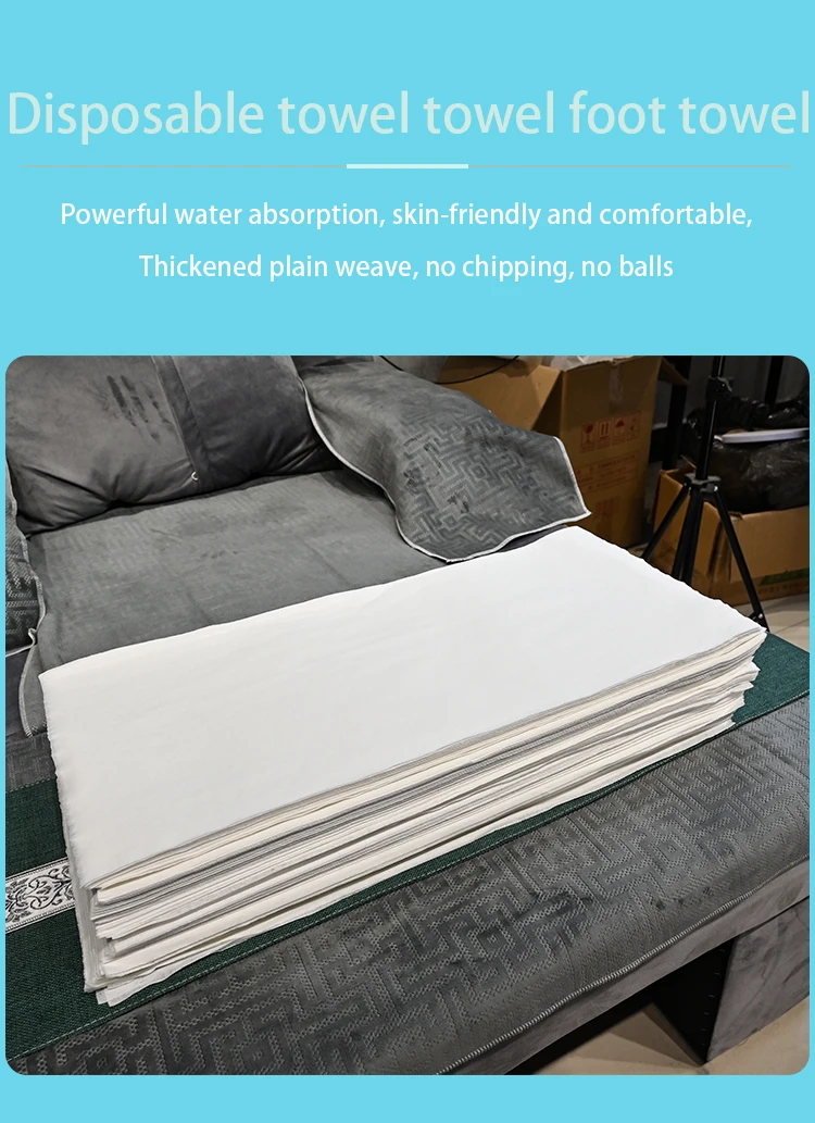 Disposable Towel Mat Nonwoven Foot Towel Nonwoven Foot Massage Towel Buy Thickened