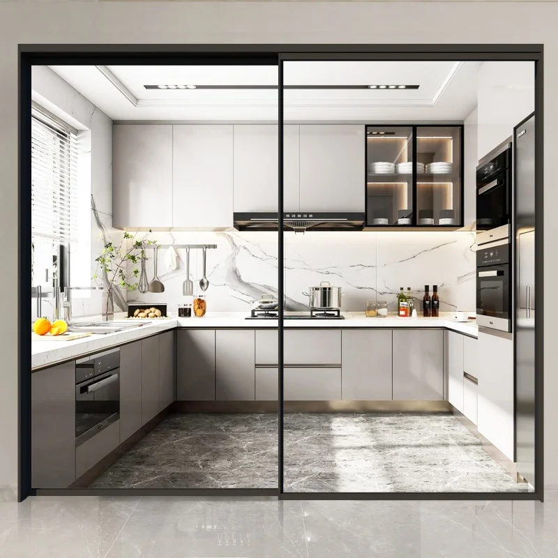 Minimalist Design Aluminum sliding door