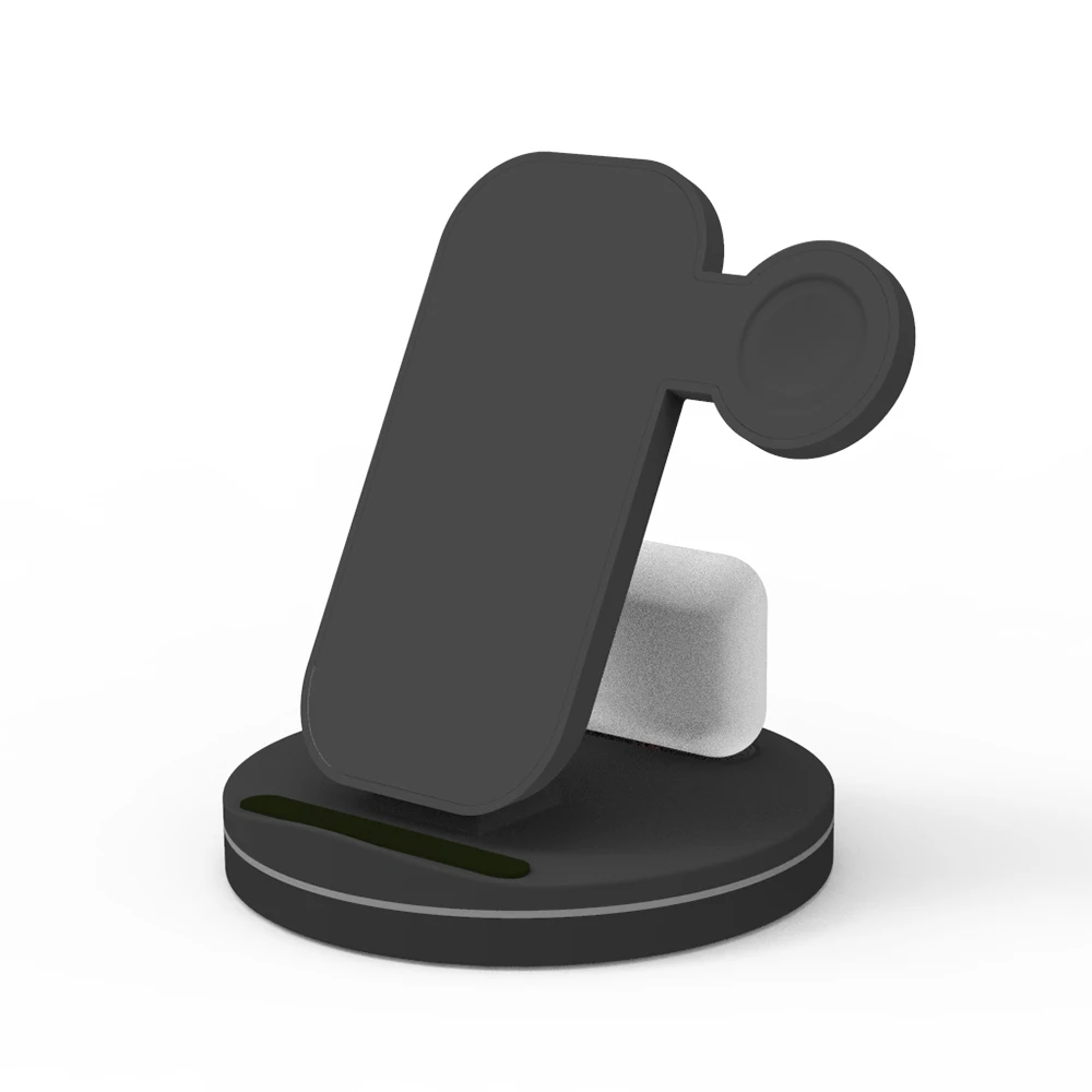 Беспроводное зарядное устройство 3 в 1 qi 15 Вт/10 Вт/7,5 Вт/5 Вт для мобильных телефонов