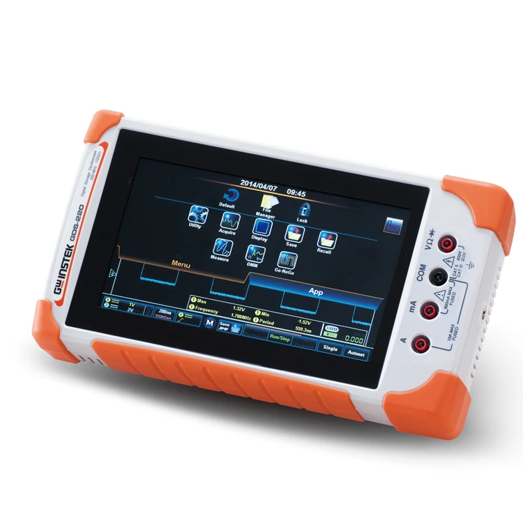 FNIRSI 1014D Digital Oscilloscope 100MHz 2Channels 1GSa/s Real Time sample rate USB host and device connectivity 7 Inch