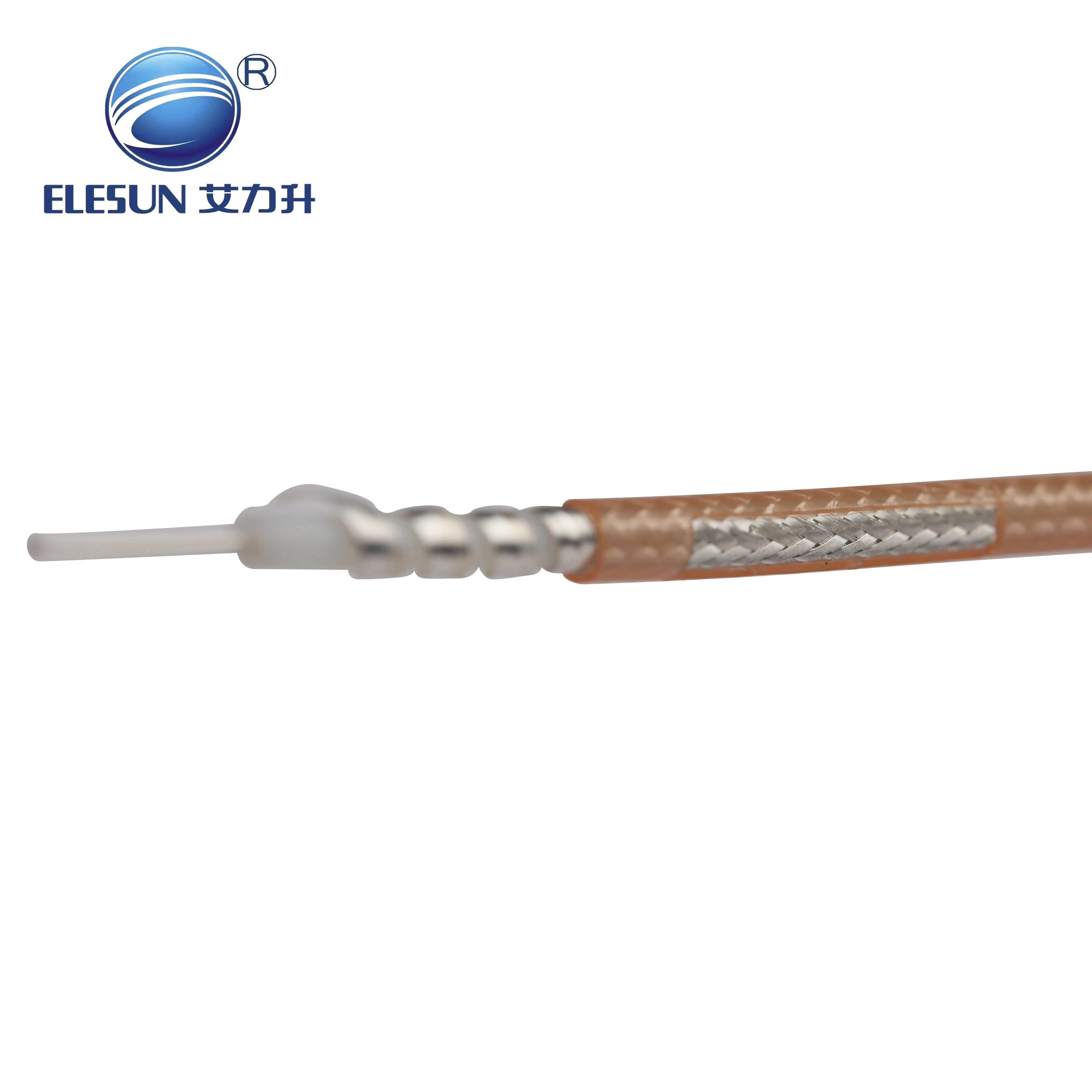 UL list Cable factory OEM high temperature PTFE RF Coaxial Cable RG178 RG179 RG316 for communication