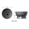 Flat Bowl Gray