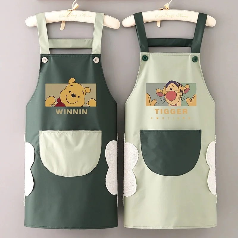 Multiple Color Waist Pinafore Kitchen Apron With logo Apron With Waterproof Material Polyester Kids Apron
