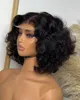 bouncy wavy black