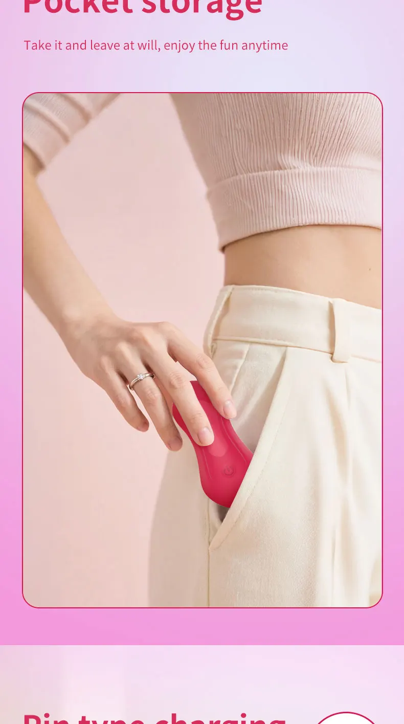 Silicone and ABS material composition of Amoura vibrator
