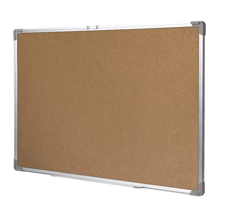 Notice Cork Board Fabric for Office Green Red Surface Pin Board