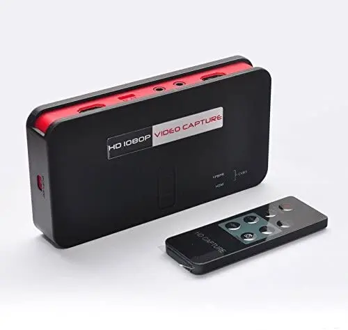 Ezcap284 HD Video Capture and Stream Video From RCA, VHS, VCR, DVD, Camcorders, Hi8, HDMI Video Recorder