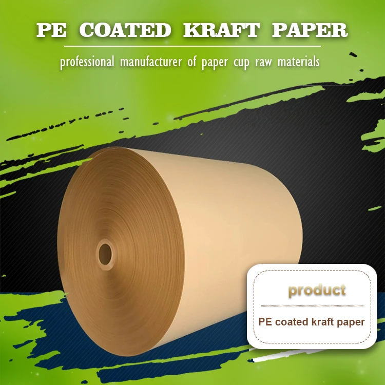 Kraft Paper Prices Wholesale Price Biodegradable Pla Coated Brown Kraft ...