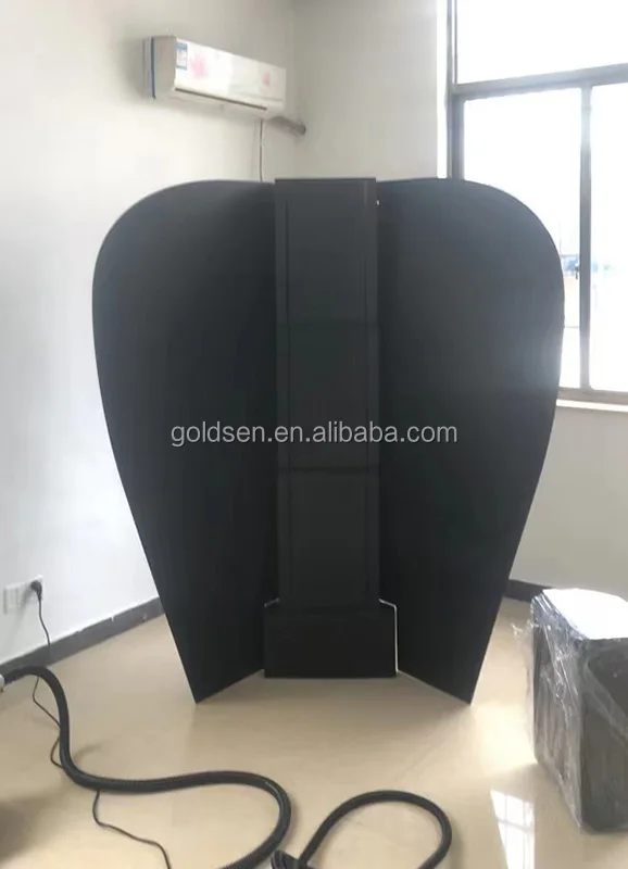 Private Label Spray Tan Gun Booth Tanning Machine Extractor Fan Turbine Twister Tower Over-spray Extraction Booth With 3 Fans