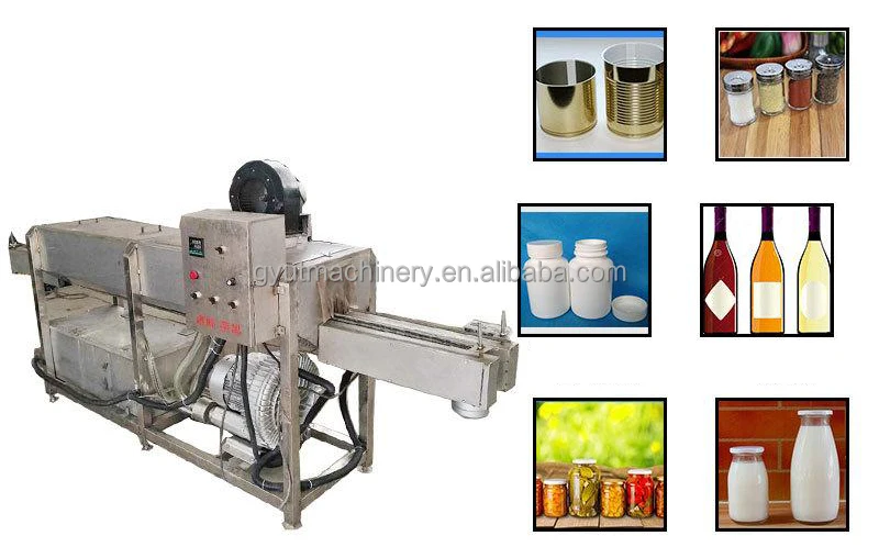 Заводская цена, полуавтоматическая очистка воздуха, машина для очистки пластиковых/стеклянных бутылок/трубок, очистка воды
