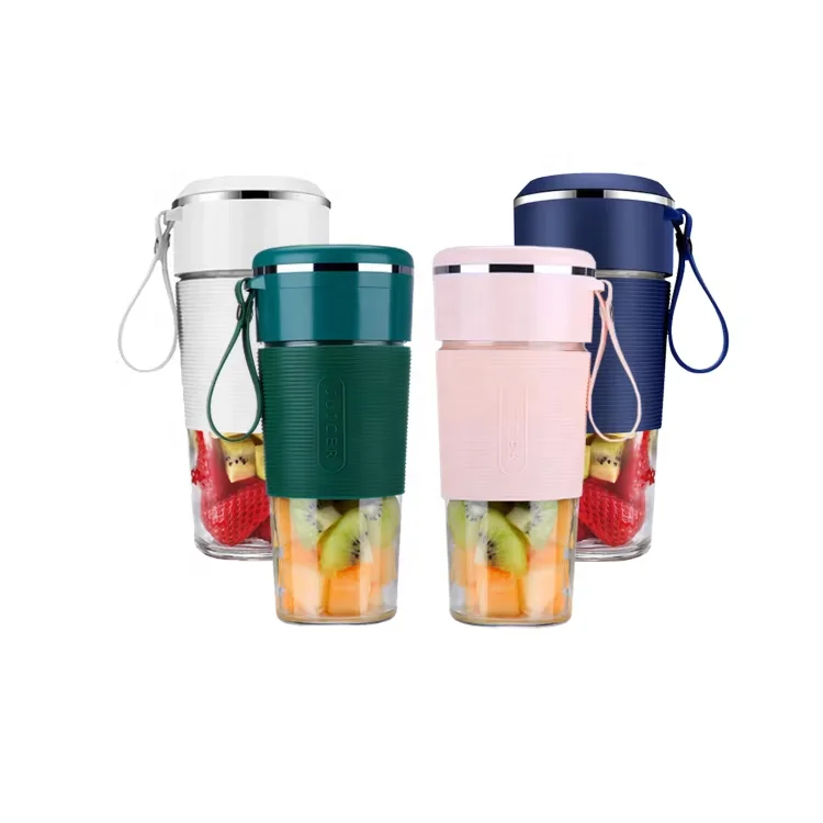 Home Small Juicer Multifunctional Milkshake Fruit and Vegetable Electric Juice Extractor Cup USB Portable Automatic Juicer 6