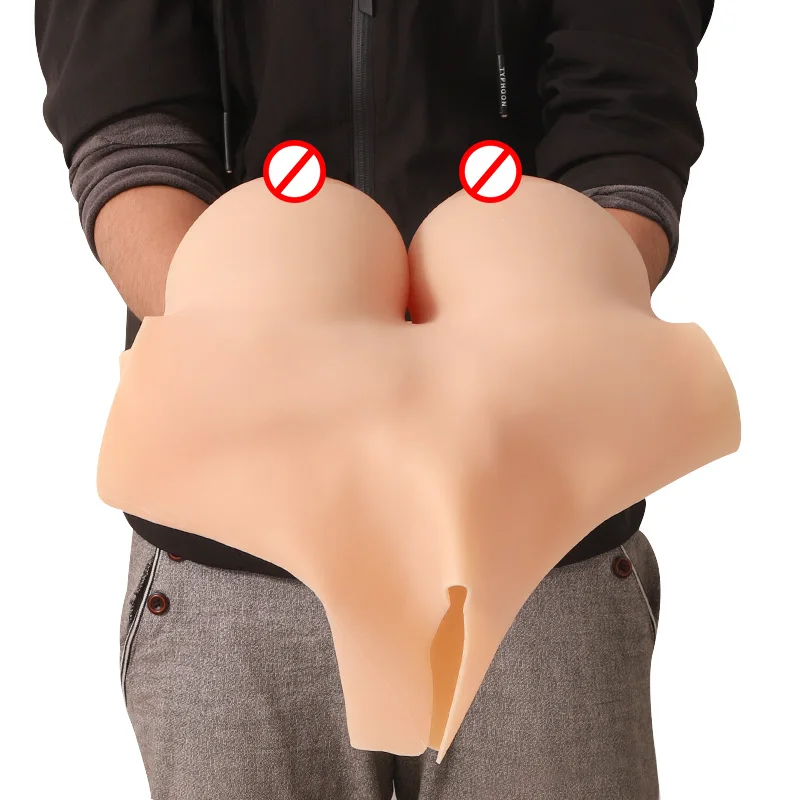 Silicone Breast Forms Bodysuit Fake Tits Transgender Underwear Realistic Nipple Areola for Cosplay Shemale Crossdressing