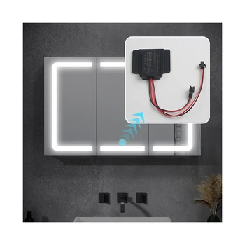 New 3A 36W LED Strip Light Smart Mirror Sensor Dimming Electronic Touch Activated Light Switch Screen