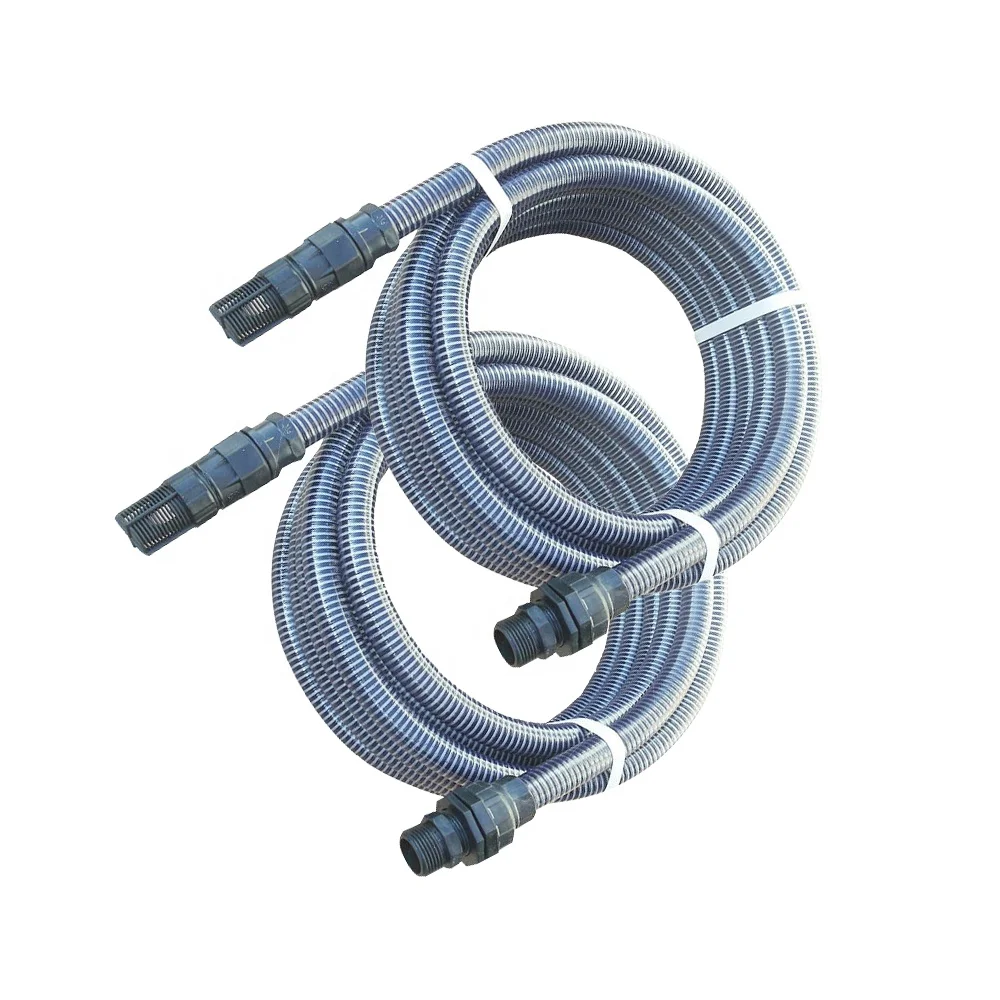 Гарантия качества, разгрузочная труба для сточных вод, расширяемый водяной насос, всасывающий садовый армированный ПВХ шланг