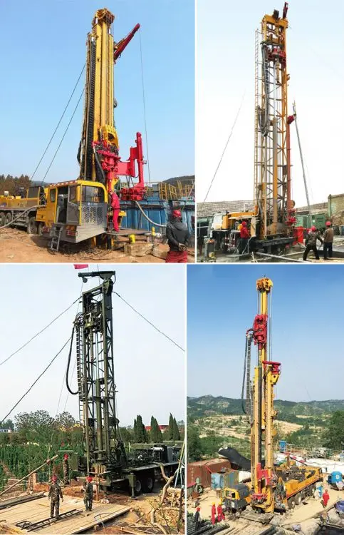 Cheap Price 2000 Meters Depth XSC20-1000 Multi-function Water Well Drilling Rig