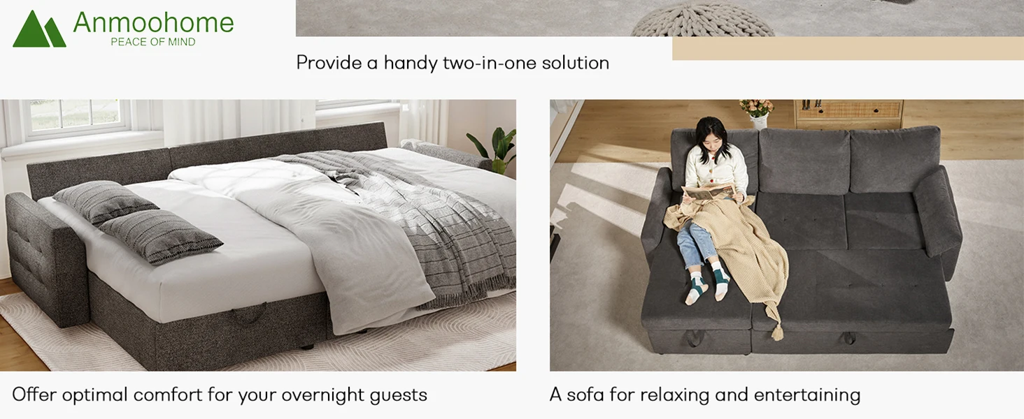 Pull Out The Sofa Bed Modern Pile Convertible Sleeper Sofa Lshaped