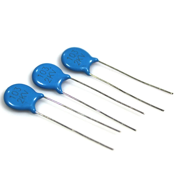 セラミックコンデンサ2KV 10NF 103M 0.01uF電子部品ラウンド