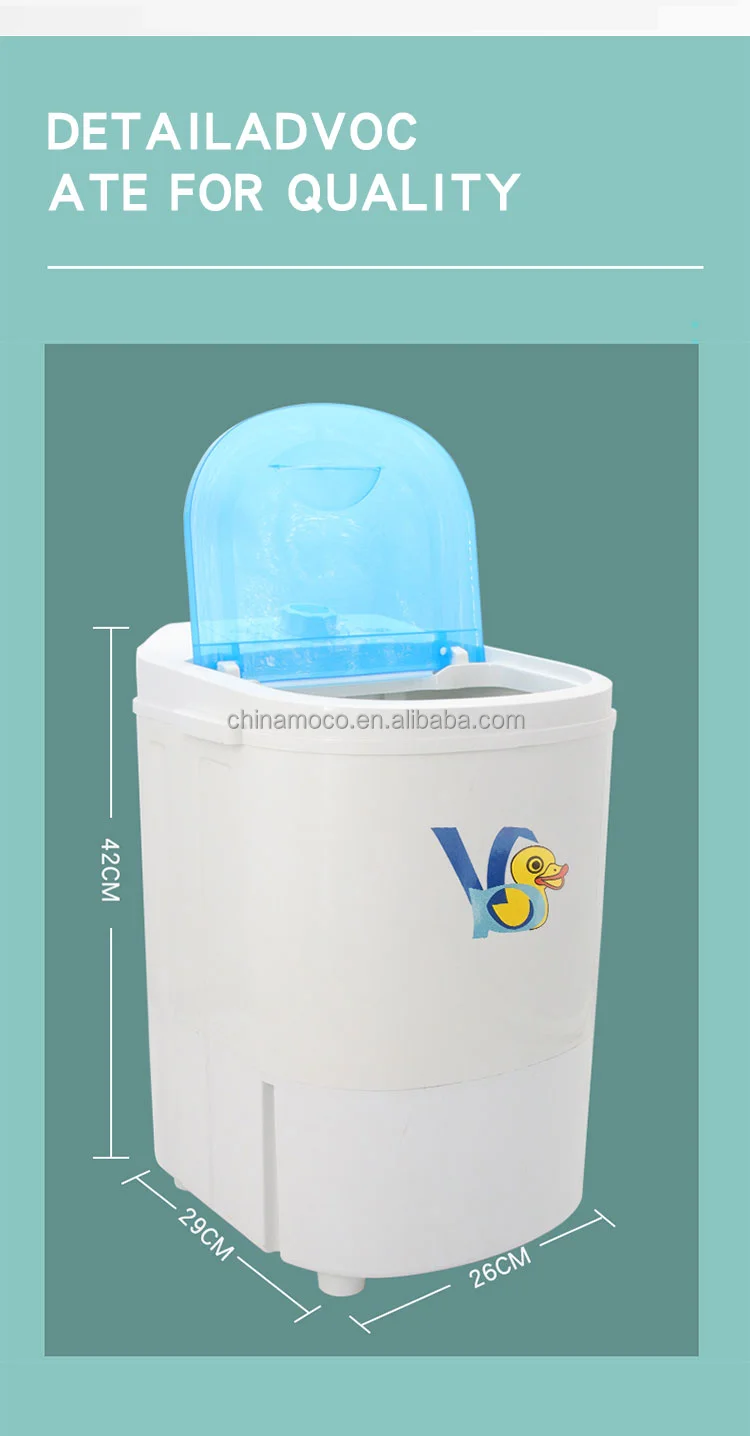 High Quality Household Washing Machine Portable Mini Small Semi