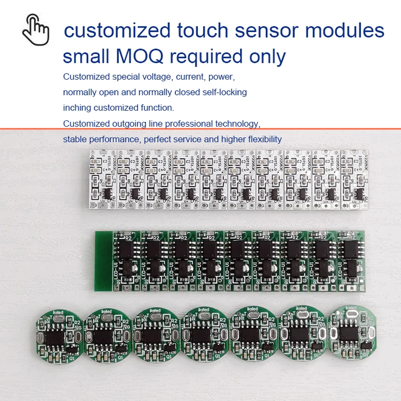 Customized Dc V V V Penetrable Mm Touch Sensor Switch Led Touch