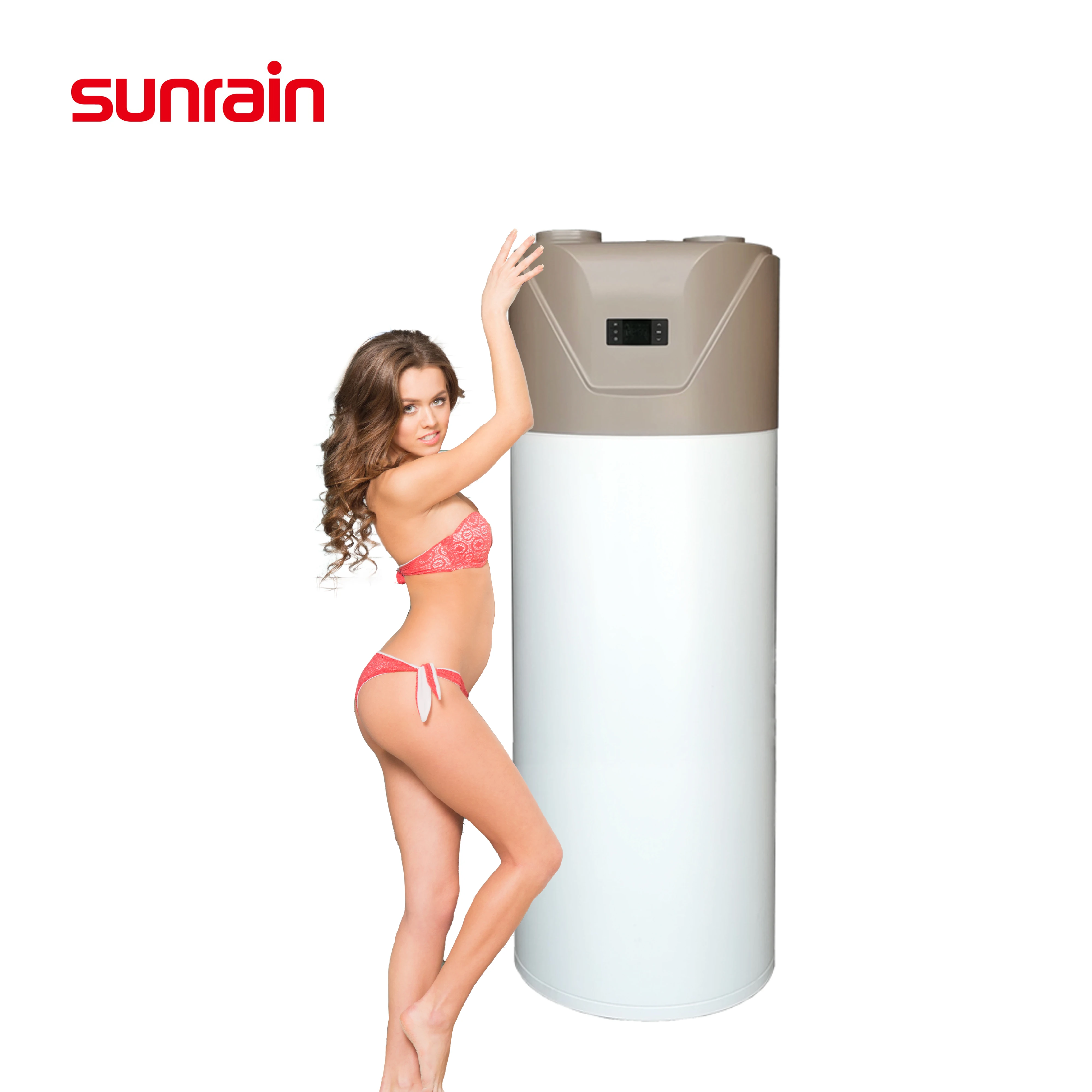 SUNRAIN Wifi App Smart Control Air Source Air to Water Inverter All in One Heat Heating Pump