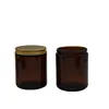 Amber(brown)bottle with black lid